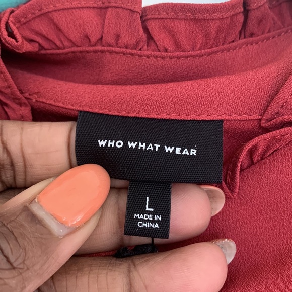 Brick Red Dress - Picture 4 of 6